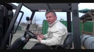 Part 4 Counterbalanced Forklift Preuse Inspection [upl. by Rufina717]