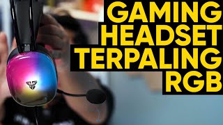 Gaming Headset RM60 Terpaling RGBAudio Positioning Mantap  Review Fantech Aurora HG29 [upl. by Ethyl531]