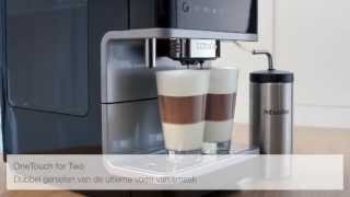 Functie OneTouch for Two op Miele CM 6 espressomachine [upl. by Sharona]