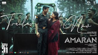 Amaran  Hindi Trailer  Sivakarthikeyan Sai Pallavi  Rajkumar  GV Prakash  Kamal Haasan [upl. by Mungo715]