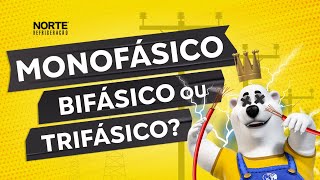 Monofásico bifásico ou trifásico Aprenda EP 19 diferençaentrefaseseletricas norterefrigeracao [upl. by Anivla]