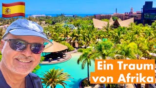 GRAN CANARIA  Lopesan Baobab Resort 5SterneHotel zum Thema „Afrika“ [upl. by Anivlis532]