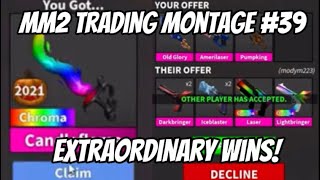 MM2 Trading Montage 39 EXTRAORDINARY WINS [upl. by Ruscio]