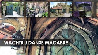 Efteling rondleiding door wachtrij Danse Macabre juli 2024 [upl. by Ahsinyt739]