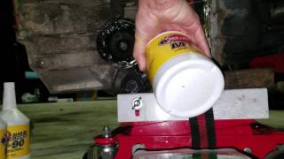 1984 Porsche 944 NA Pt8  GearboxTransmission Fluid Change [upl. by Adolphe]