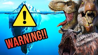 The Darkest Jurassic Park Iceberg Explained [upl. by Yrian]