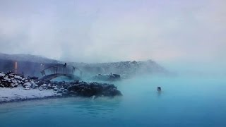 Blue Lagoon Iceland on a winterday [upl. by Oiril68]