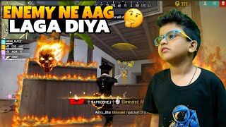 ENEMY NE MAP ME AAG LAGA DIYA😡 freefire viralvideo trending arbabplayzz [upl. by Sirred]