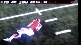 Sam Bradfords injury against BYU [upl. by Yleen]