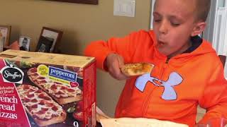 Stouffer’s French Bread Pizza Review [upl. by Valonia367]