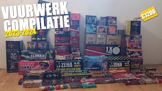 VUURWERK COMPILATIE 20232024 OUD amp NIEUW [upl. by Eytteb]