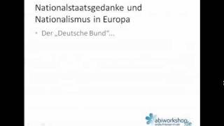 Nationalstaatsgedanke und Nationalismus in Europa [upl. by Ordnasil]