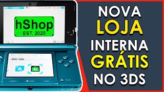 NOVA quotFREESHOPquot  Loja Interna para 3DS  2022 [upl. by Regen]