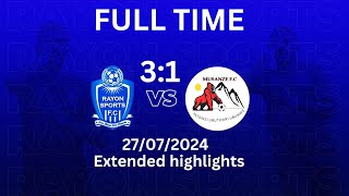 Full time RAYON SPORTS 31 MUSANZE FC ALL GOALS [upl. by Akenna177]