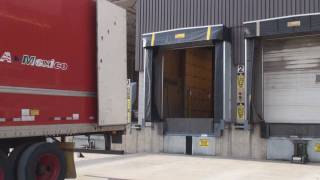 Pentalift Interlocked Loading Dock Safety Equipmentwmv [upl. by Akkahs]