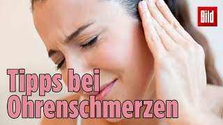 7 Tipps gegen Ohrenschmerzen  So beugst du vor [upl. by Nehgem445]