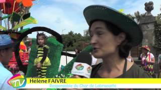 Fêtes d’Hagetmau  Cavalcade de chars fleuris 5 Août 2016 [upl. by Bridgette]