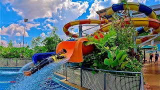 Double Drop Slide at SplashMania WaterPark Malaysia [upl. by Areis]