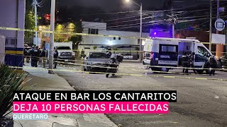 Ataque con armas en restaurante Cantaritos de Querétaro [upl. by Egidius]