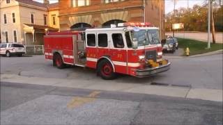 Cincinnati Engine 37 Responding [upl. by Yrok]