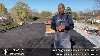 Apartment Flat Roof Replacement London Ontario  Legacy Flat Roofing [upl. by Durrell]