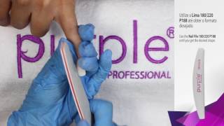 Aplicação de Gel Milky White  How to Apply Builder Gel by Purple Professional [upl. by Etteuqaj965]