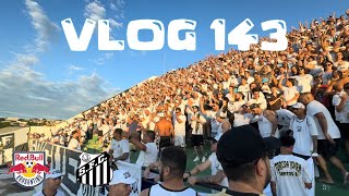 FESTA LINDA NA BANCADA E PÉSSIMO FUTEBOL  BRAGANTINO 1x0 SANTOS [upl. by Eugnimod]