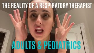 THE REALITY OF BEING A RESPIRATORY THERAPIST ADULTPEDS [upl. by Anual]