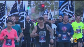 Run To Remember Gives Thousands Chance To Thank Fallen Officers [upl. by Oigufer]