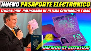 MIRA Así será el nuevo Pasaporte Electrónico de México🇲🇽 ahora Biométrico con CHIP Mucho más seguro [upl. by Glendon]