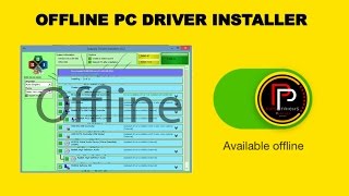 PC Offline driver installer [upl. by Aekan]