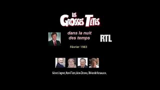 Les Grosses Têtes dans la nuit des temps de Janvier 1986 no 1 [upl. by Rahmann]