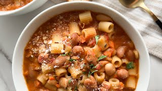 Authentic Pasta e Fagioli [upl. by Ahsemac369]