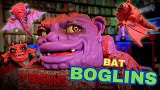 Bat Boglins Unboxing and Review Retro 80s Toy Collection [upl. by Alliuqet779]