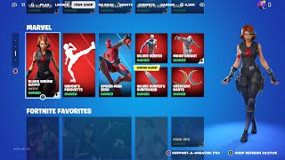 Fortnite Item Shop  SUPER RARE OG BLACK WIDOW OUTFIT IS BACK November 28th 2023 [upl. by Maltz85]