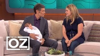 Dr Oz Welcomes Granddaughter Philomena [upl. by Eibmab810]