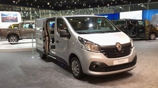 Renault Trafic 2017 In detail review walkaround Interior Exterior [upl. by Eetse452]