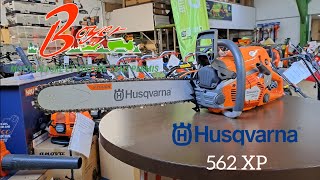 Husqvarna 562 XP présentation  Boyer Motoculture [upl. by Koziel]