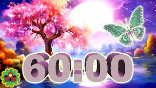 60 Minute Timer with Calm Music Magical Adventure Theme [upl. by Basia824]