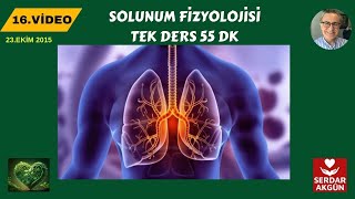 SOLUNUM FİZYOLOJİSİ TEK DERS 44 DK SERDAR AKGÜN TIP DERSLERİ [upl. by Francisco]