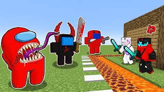 Mutant Imposters VS Most Secure House  Minecraft PE [upl. by Hayne]