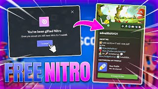 How To LEGITIMATELY Get FREE DISCORD NITRO 2024 [upl. by Drews]