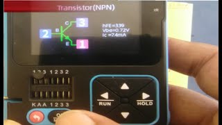 Diode transistor resistor and capacitor measurement with DSOTC3 meter [upl. by Asemaj629]