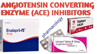 Angiotensin Converting Enzyme Inhibitors ACEI  Pharmacology uses doctor nursing [upl. by Thadeus]