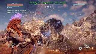 Tuto Horizon zero dawn vaincre facilement le gueule d orage [upl. by Corabelle189]