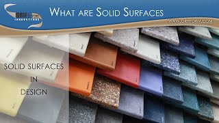 What Are Solid Surfaces  Grifform Innovations [upl. by Binky]