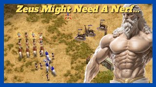 The New Meta Is Here  1v1 Zeus vs Oranos aom ageofempires [upl. by Aelyk]