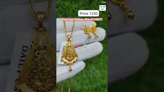 Kp Dubai gold plated jewellery booking number 9064038692 gold plated jewellery 1gm 2gm [upl. by Sy688]