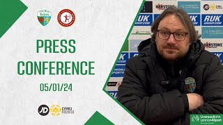 PRESS CONFERENCE  Craig Harrison  Cardiff Met University  050124 [upl. by Kemppe]