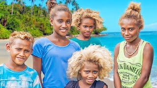 This Island Has Natural Blondes with Dark Skin [upl. by Sucramej]